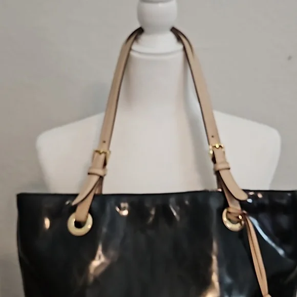 MICHAEL Michael Kors Jet Set Black Patent shoulder bag - Picture 4 of 14